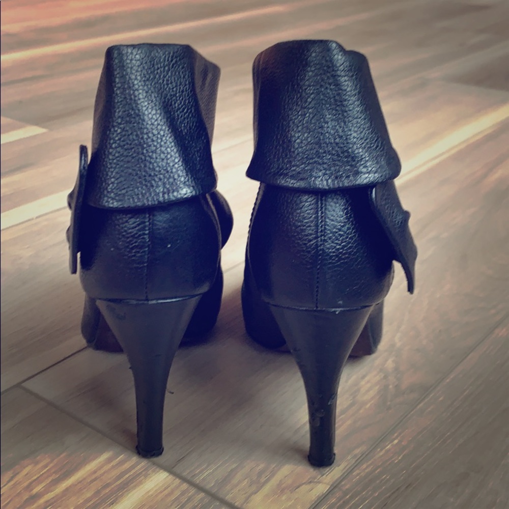 Leather Report Booties - Picture 5 of 8